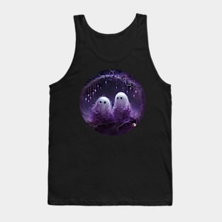 Purple Ghosts Tank Top